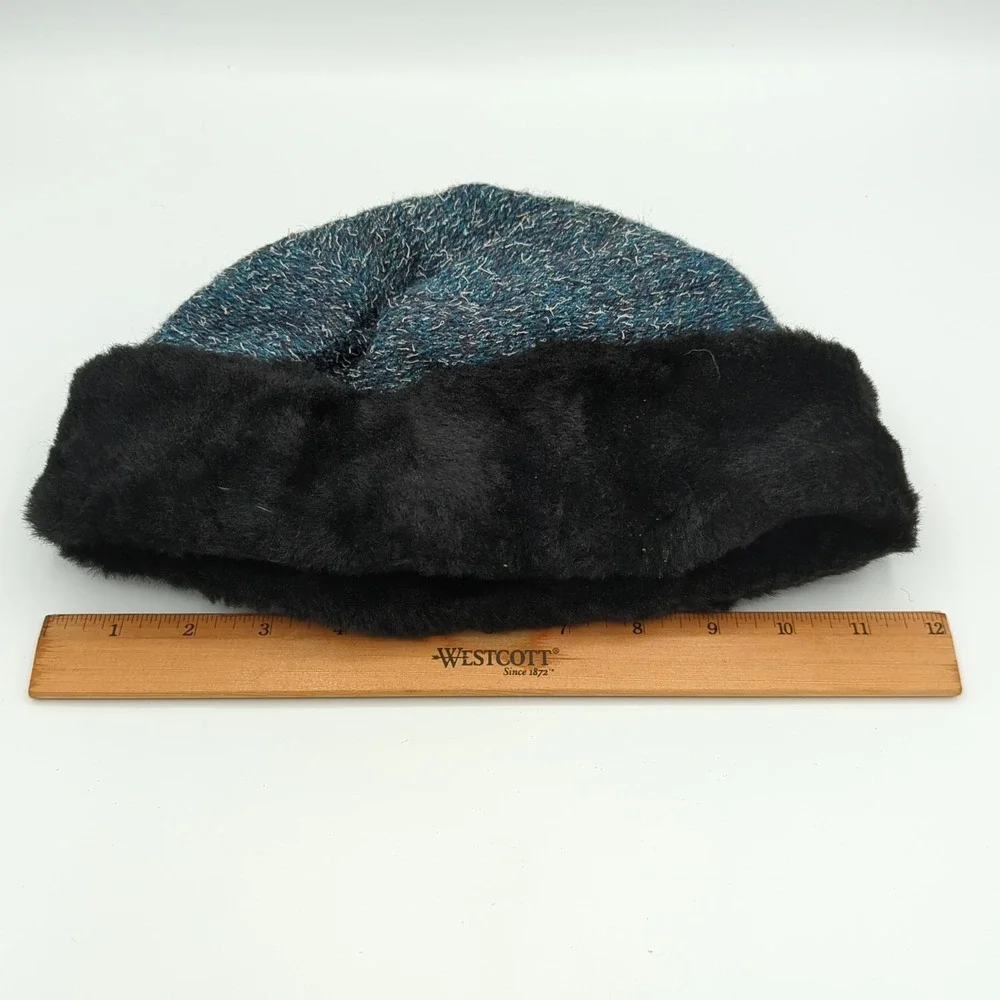 Vintage Norbu Canada Women's Beanie Bucket Hap Cap Made in Italy